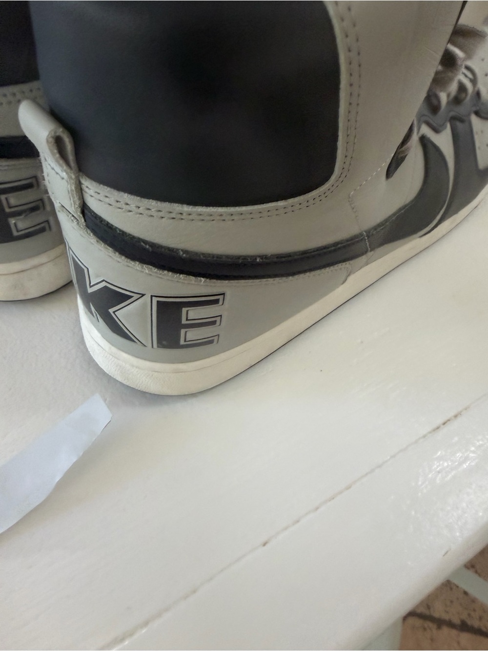 Nike Terminator High Georgetown Granite Grey Obsidian Blue - Picture 3 of 3